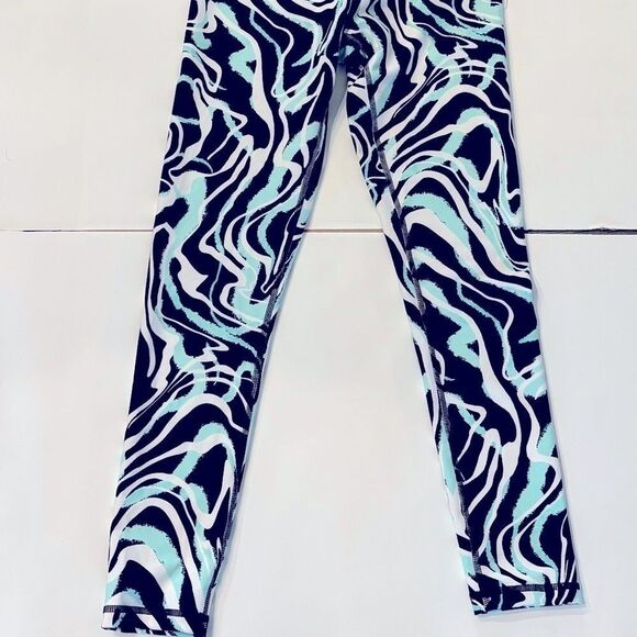 DKNY Women Marble Swirl Print High Waist Legging - Picture 11 of 12